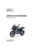 BMW R1250 GS - Navod na pouzivanie SK 2020 